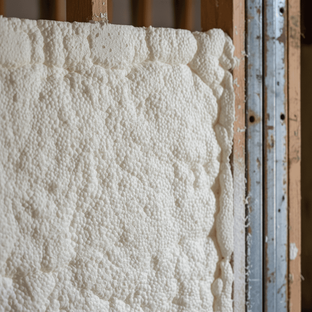 Thermal insulation foam board material
